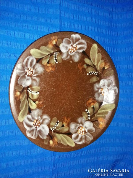 Városlőd ceramic plate 23.5 cm (a6)