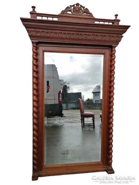 Antique standing or wall mirror