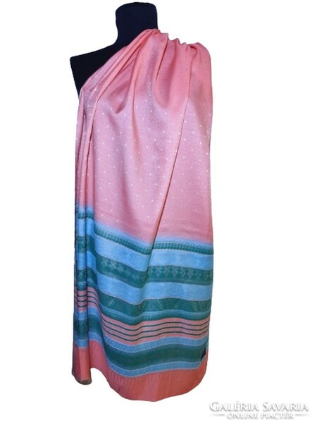 Women's silk scarf 72x190 cm. (7165)