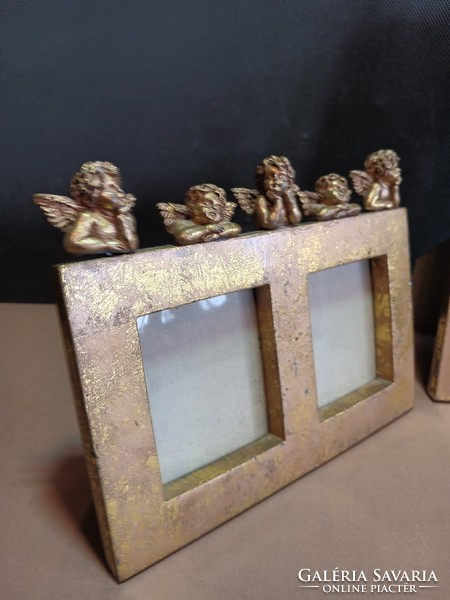 Art Nouveau-style angelic picture frame 3 pcs. Negotiable.