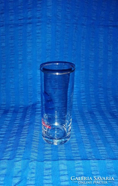 Glass tube glass with Balaton inscription