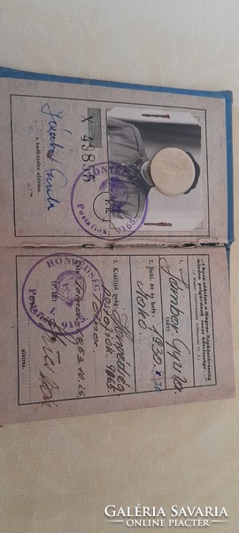 Military identity card, military book