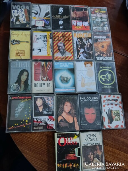 Retro cassette tapes