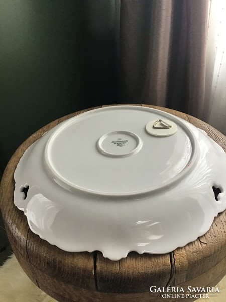 Old Seltmann porcelain serving or wall plate