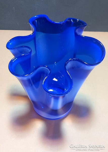 Art deco Italy Murano üveg váza ALKUDHATÓ