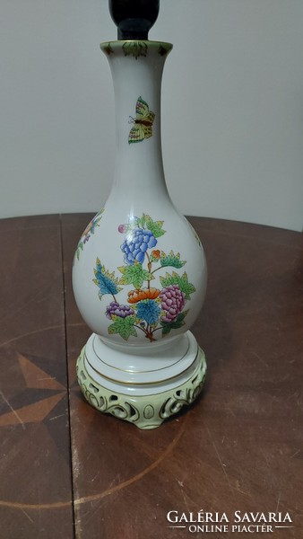 Herend Victoria pattern lamp