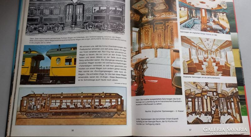 Német vasúttörténeti könyv