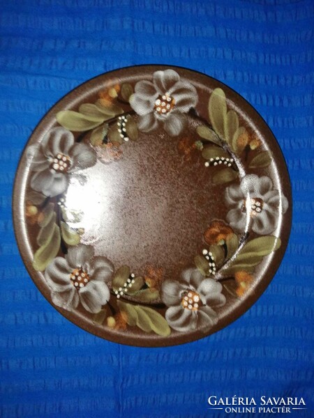 Városlődi kerámia tányér 23,5 cm (A6)