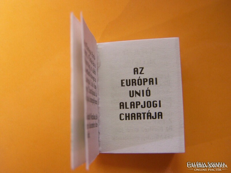 Mini book! Dimensions: 2.5 cm x 3.0 cm 88 pages my fundamental rights in the European Union the fundamental rights of the European Union