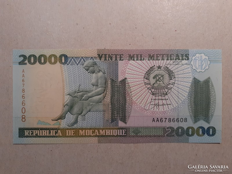 Mozambik-20 000 Meticais 1999 UNC