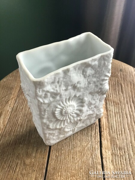 Régi KAISER foszilis porcelán váza