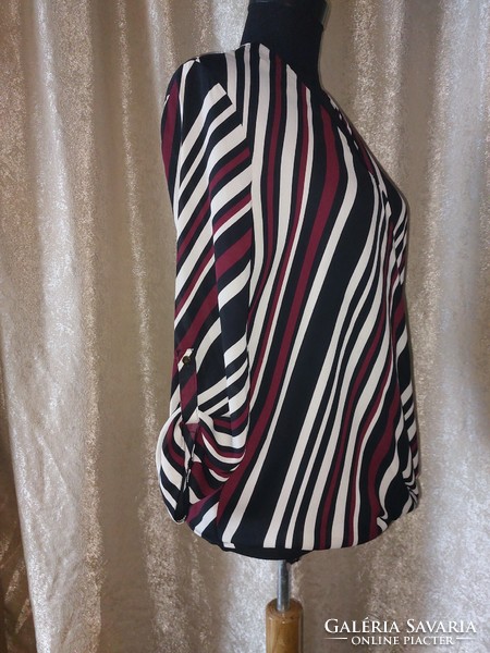 F&f striped top, blouse new size m