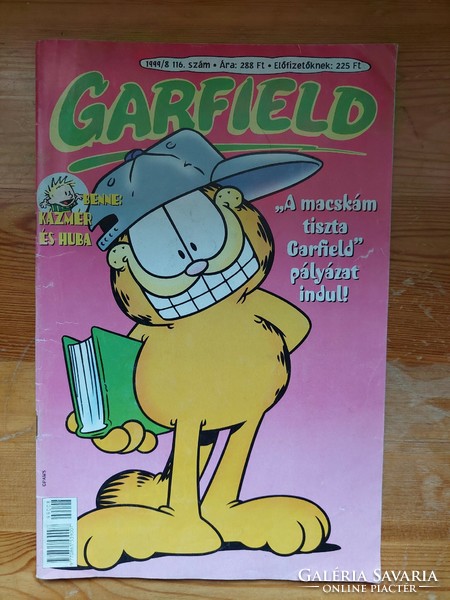 Jim Davis: Garfield képregény 1999/8 116. Újszerű állapotban (Akár INGYENES szállítással)