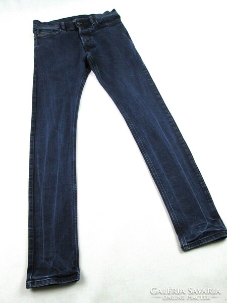Original diesel tepphar (w29 / l32) men's dark blue stretch jeans
