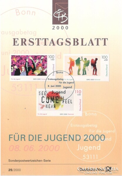 ETB 0020 (Bundes) Mi ETB 25a-2000        12,00 Euró