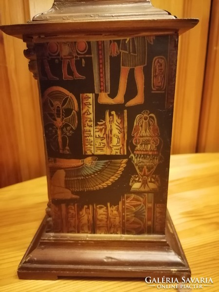 Antique wooden Egyptian jewelry cabinet
