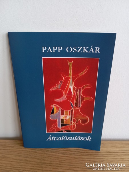 Oszkár Papp exhibition catalogue.