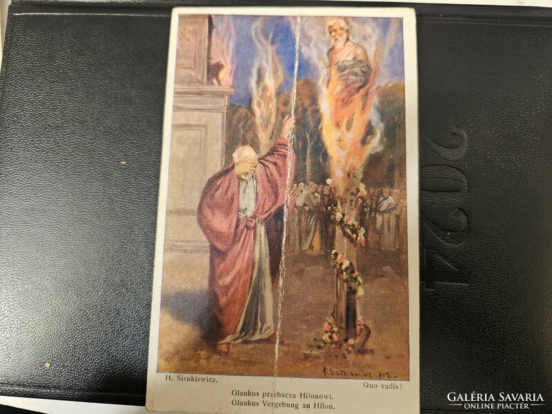 1915-ös Tábori posta vallási témáú képeslap