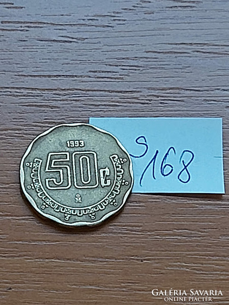 Mexico mexico 50 centavos 1993 aluminum bronze s168