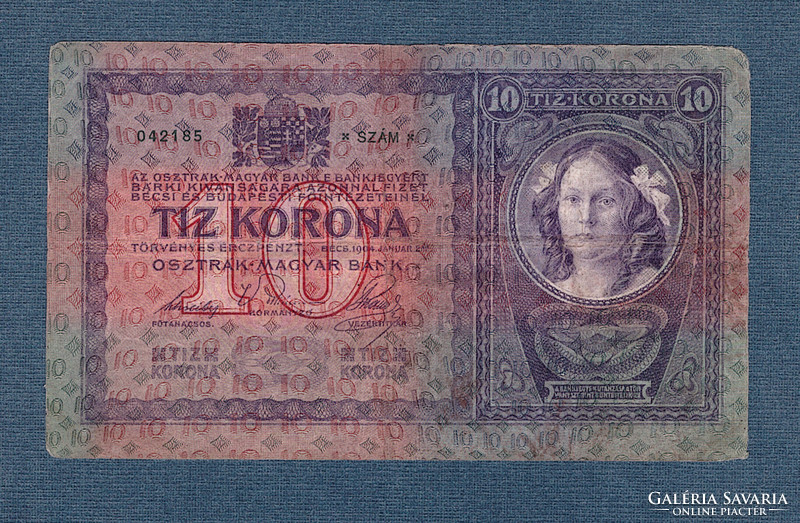 10 Korona 1904 with the image of Princess Rohan