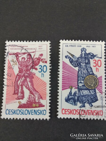 Csehszlovákia 1977, októberi forradalom évfordulója
