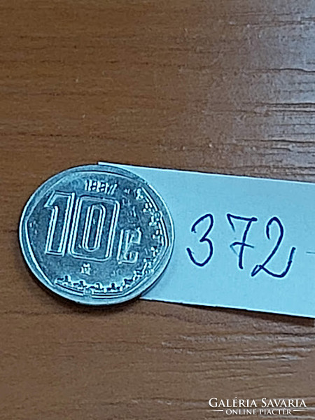 Mexico mexico 10 centavos 1997 stainless steel 372