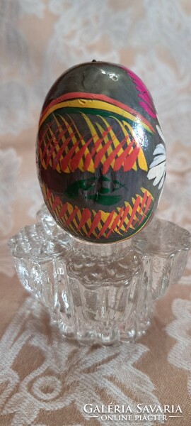 Easter wooden egg, male egg (m4536)