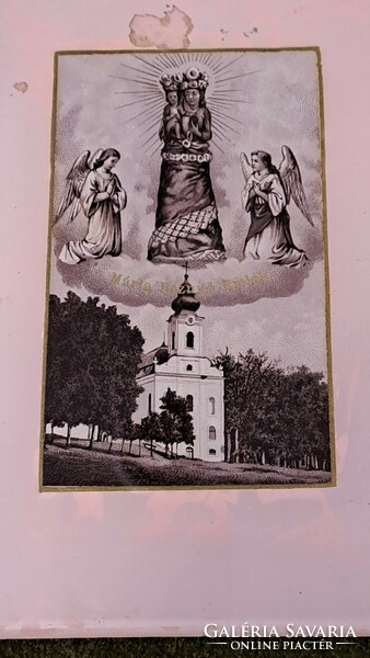 Antique holy image of the Virgin Mary