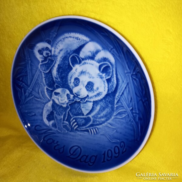 1992 " Anyák Napja " .Coppenhagen porcelán fali tányér, falidísz. B & G.