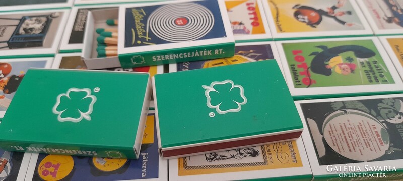 Gyufásdoboz indul a lotto számsorsjáték 44db egyben eredeti dobozban