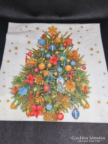 Special Christmas paper napkin