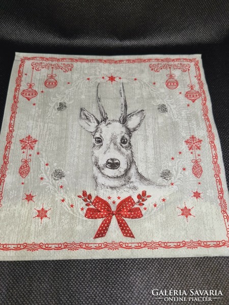 Deer special paper napkin