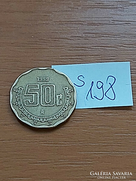 Mexico mexico 50 centavos 1999 aluminum bronze s198