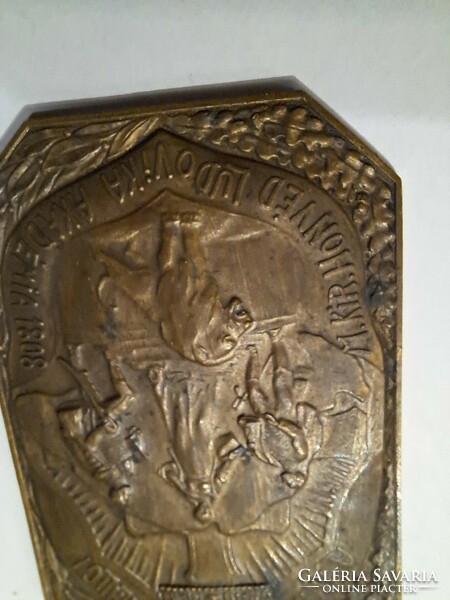 To the death for the country! Ludovika sports plaque