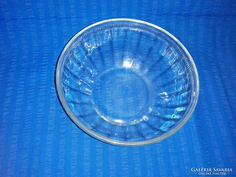 Retro glass bowl, offering (a7)