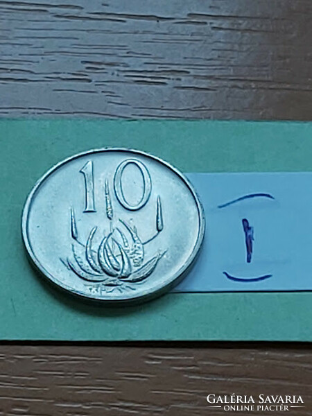 South Africa 10 cents 1972 aloe, nickel i