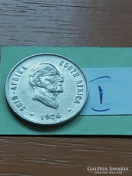 South Africa 20 cents 1976 jacobus johannes fouché, nickel i