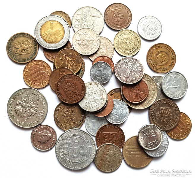 Vegyes külföldi érmék - Európa (2)