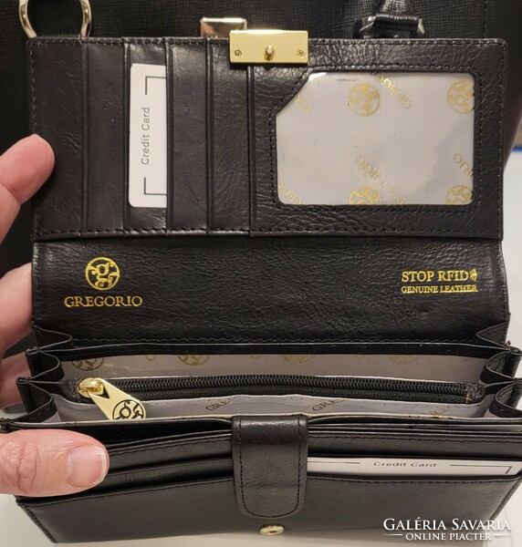 Gregorio leather wallet