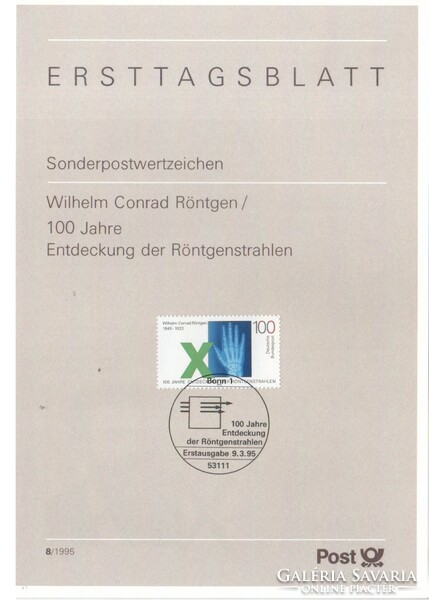 ETB 0077 Bundes 1784 ETB 8-1995     1,20 Euró