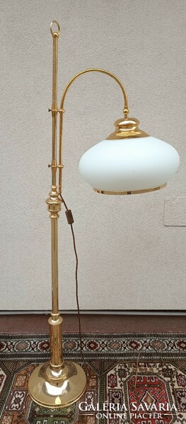 Luxury copper opal burr adjustable height floor lamp negotiable..