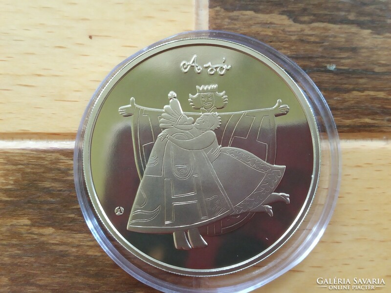 3000 HUF coin of the salt Hungarian folk tales series 2023