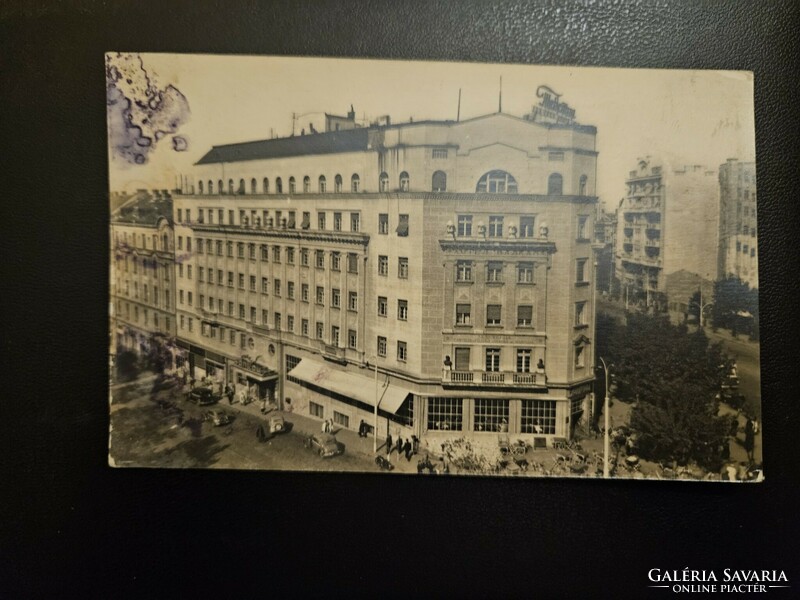 Belgrád-Hotel Balkán képeslap