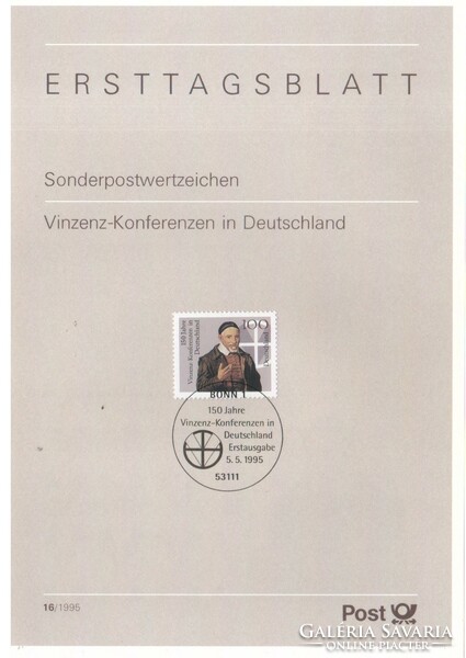ETB 0085 Bundes 1793 ETB 16-1995     1,10 Euró