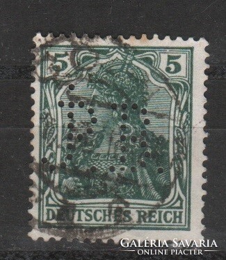 Céglyukasztásos 0592 Deutsches Reich Mi. 85 I      2,00 Euró