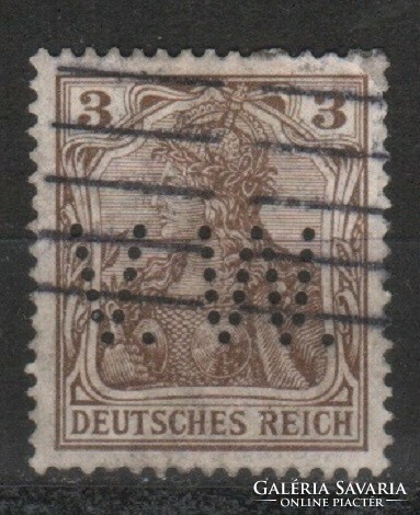 Céglyukasztásos 0578 Deutsches Reich Mi. 84 I      2,00 Euró