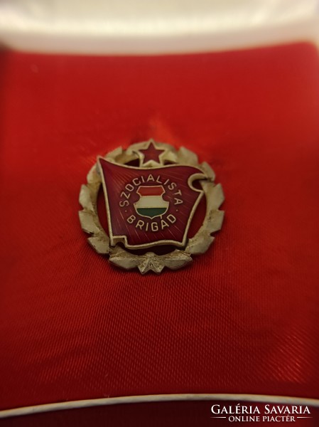 Socialist brigade badge