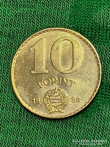 10 Forint ! 1989 ! Szép !