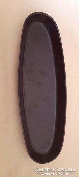 Régi borotválkozó tálca bakelit 23x7,5x2cm