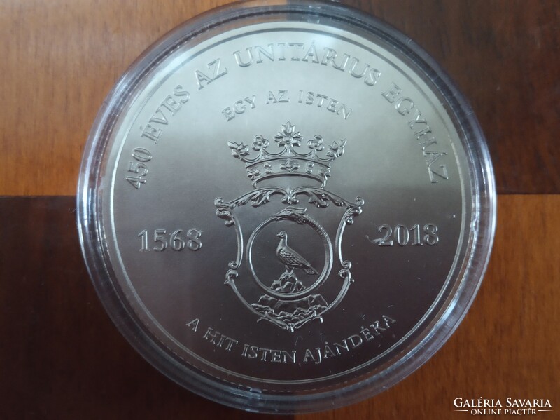 450 Years of the Unitarian Church HUF 2000 non-ferrous metal coin 2018